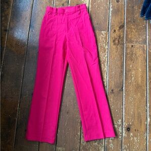 Women's Pink Straight Leg Pants